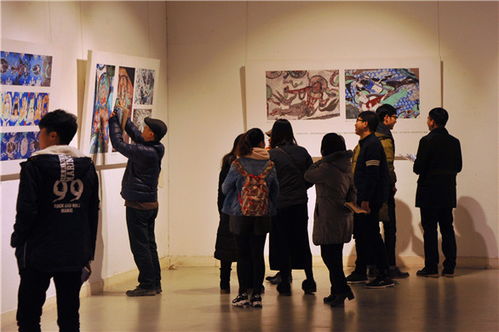 丝路文化进校园 龟兹壁画艺术交流展暨衍生品大赛 在山东工艺美术学院开幕